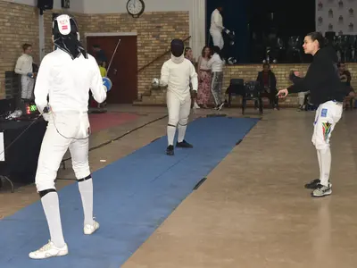 fencing at Eastern Cape inter-club competition